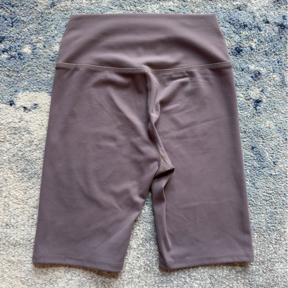 Joah brown Biker Short in Sueded Mauve size S/M - Picture 2 of 4